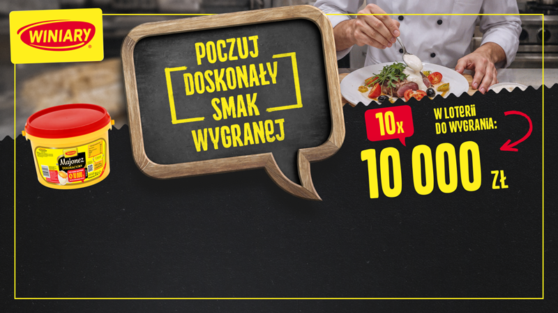 Loteria Majonez Dekoracyjny WINIARY 3L - Twoja szansa na wygraną!